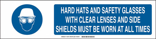 Sign Slider Insert 6x23 7/8in White Poly