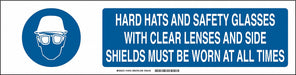 Sign Slider Insert 6x23 7/8in White Alum