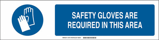 Sign Slider Insert 6x23 7/8in White Alum