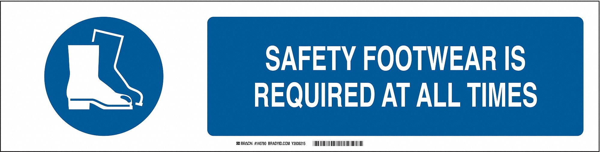 Sign Slider Insert 6x23 7/8in White Alum