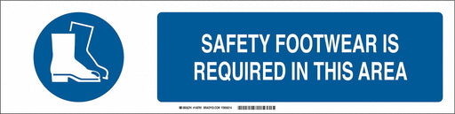 Sign Slider Insert 6x23 7/8in White Alum