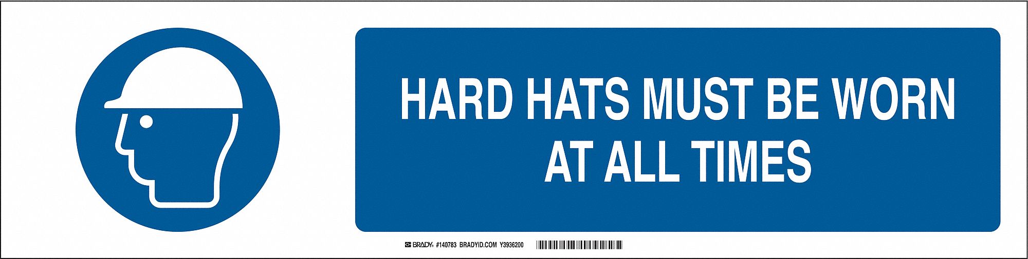 Sign Slider Insert 6x23 7/8in Whte Plstc