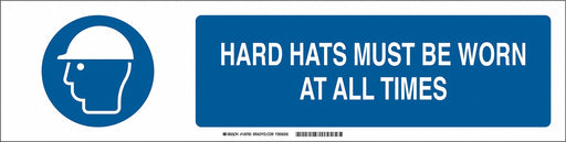 Sign Slider Insert 6x23 7/8in Whte Plstc