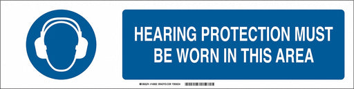 Sign Slider Insert 6x23 7/8in White Poly