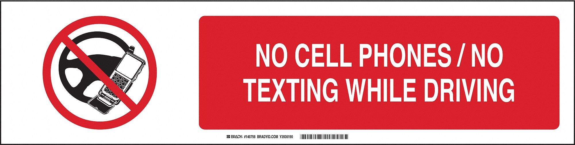 Sign Slider Insert 6x23 7/8in White Poly