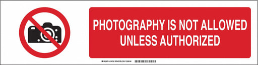 Sign Slider Insert 6x23 7/8in White Alum