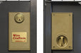 Sliding Door Lock Plain Steel