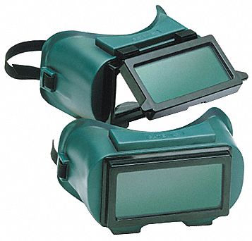 Protective Goggles Grn Polycarbonate PVC