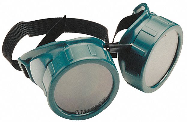 Protective Goggles Grn Polycrbonate HDPE