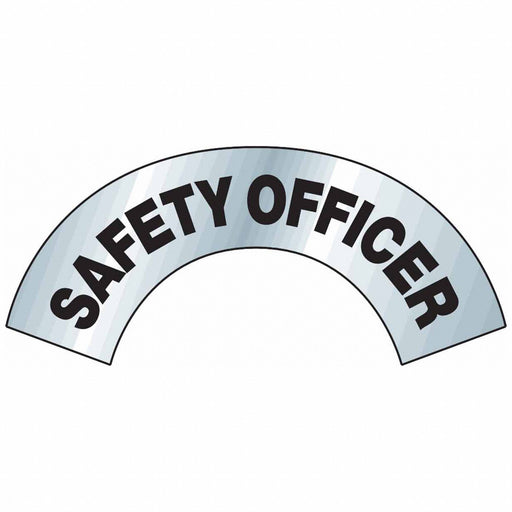 HardHatLabel ReflectiveSheeting Arch Red