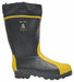J0966 Rubber Boot Unisex 12 Knee Black