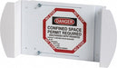 Manhole Cover Sign Danger Confined Space