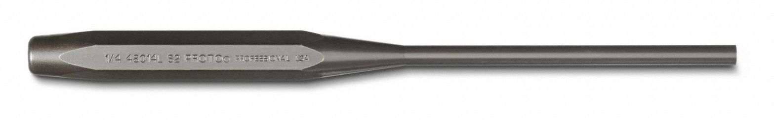 Long Drive Pin Punch 1/4 in Tip