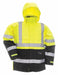 Rain Jacket Class 3 Type R Blk/Ylw 3XL