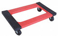 Dolly Raised Ends 30 inL x 18 inW Red