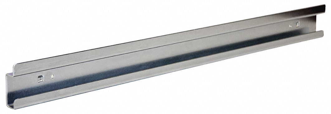 Bin Mounting Rail 3 inx2 inx24 7/8 in
