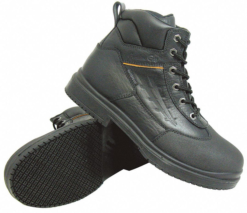 6-inWorkBoot Blk Unisex 4 W PR