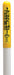 Utility Dome Marker Yellow 66 in H