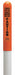 Utility Dome Marker 66inH Orange/Blk/Wht