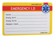 Emergency Wallet I.D. Card Plastic PK200