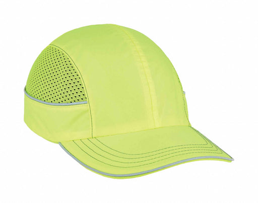 H9899 Bump Cap Front Brim Hi-Vis Green