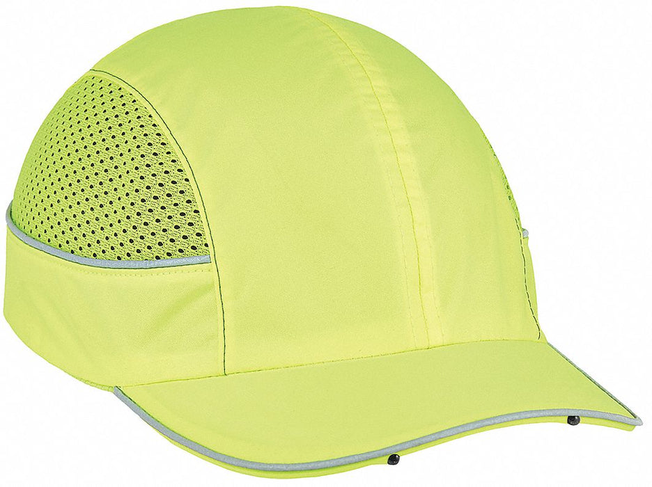 M8351 Bump Cap Baseball Hi-Vis Green