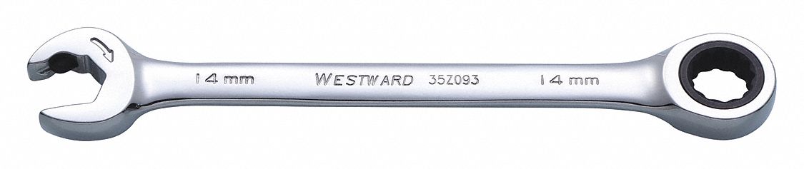 Combo Wrench Steel Metric 0 deg.