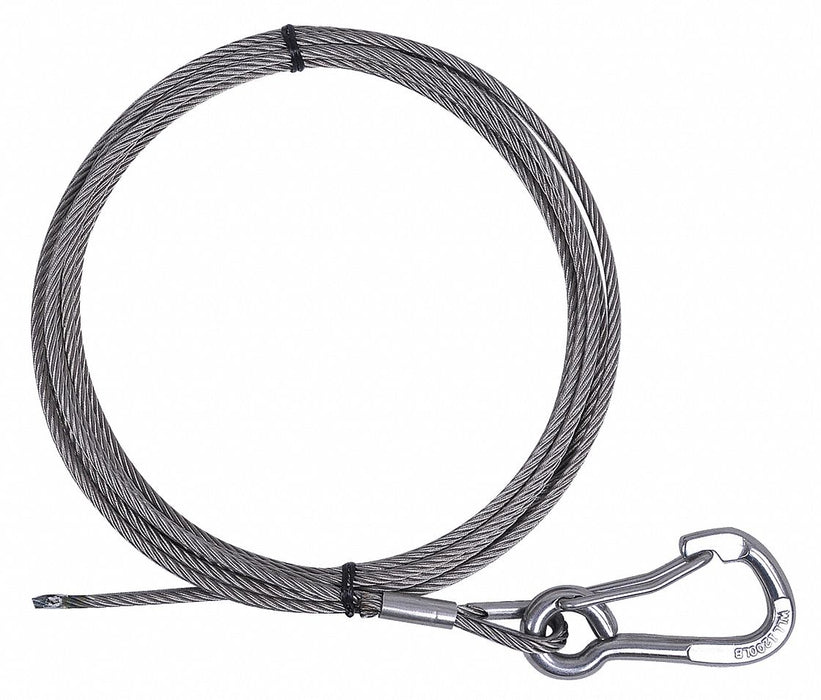K8565 Winch Cable SS 3/16 in x 20 ft.