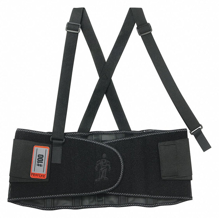 Back Support Black Spandex 4XL