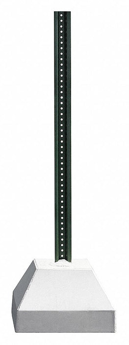Concrete Base w/U-Channel Post 250 lb