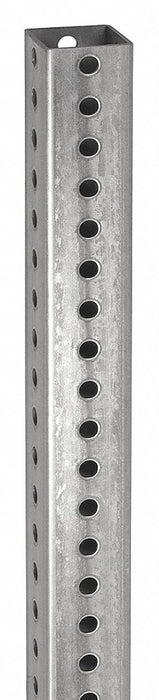 Sign Post Silver Steel 12 ft L
