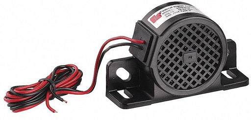 Back Up Alarm 102dB 12 to 24VDC Black