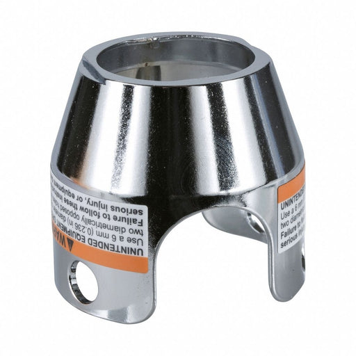 Pushbutton Guard Chrome Metal