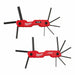Folding hex key set