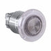 MushroomHeadPushButton Wht NoLamp 22mm