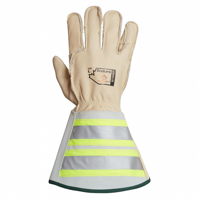 Gloves White M Horsehide PR