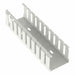 Wire Duct Wide Slot White 2.25 W x 2 D