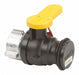 Manual 2-Way Ball Valve Buttress Polypro
