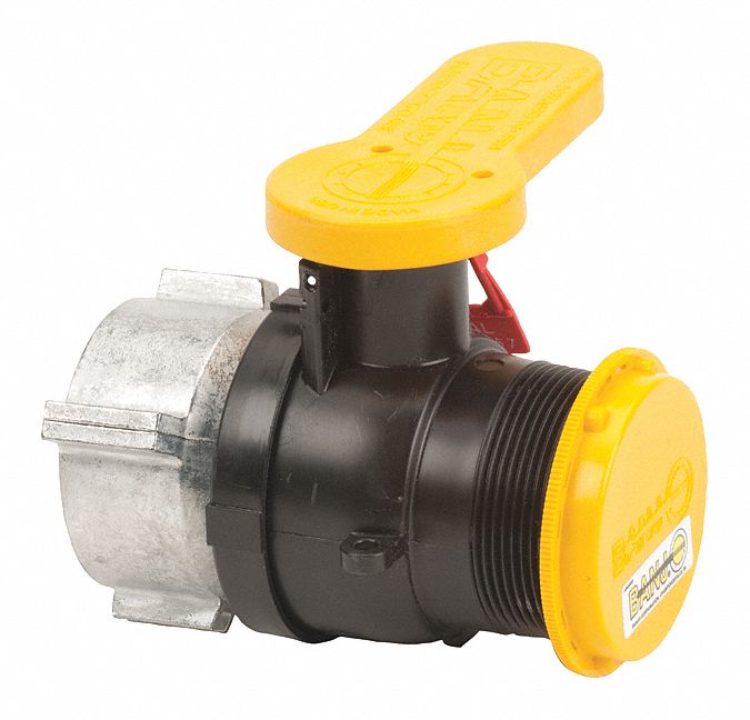 Manual 2-Way Ball Valve Polypro