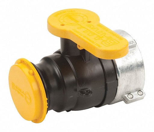 Manual 2-Way Ball Valve Buttress Polypro