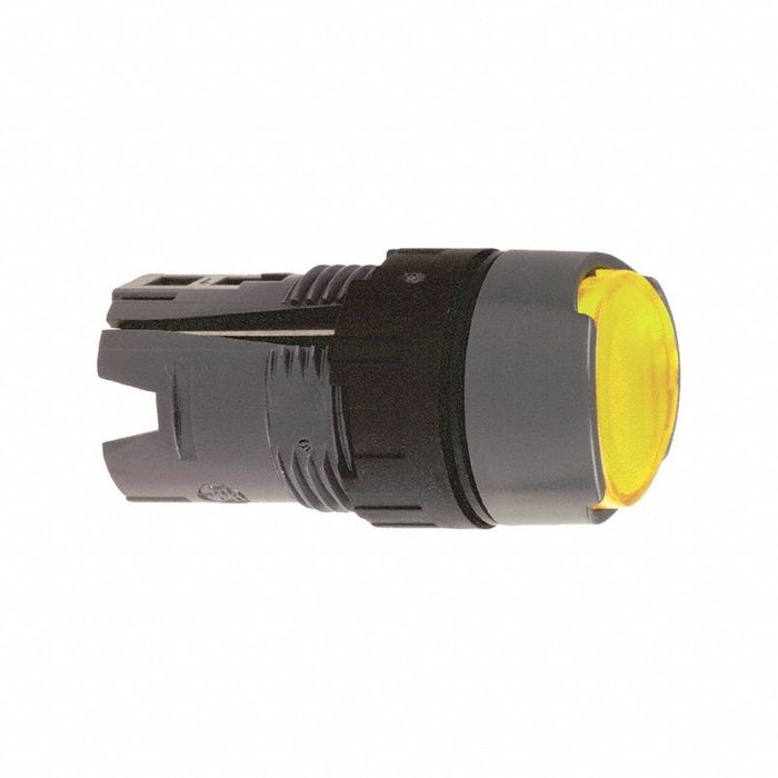 Push Button Yellow Plastic