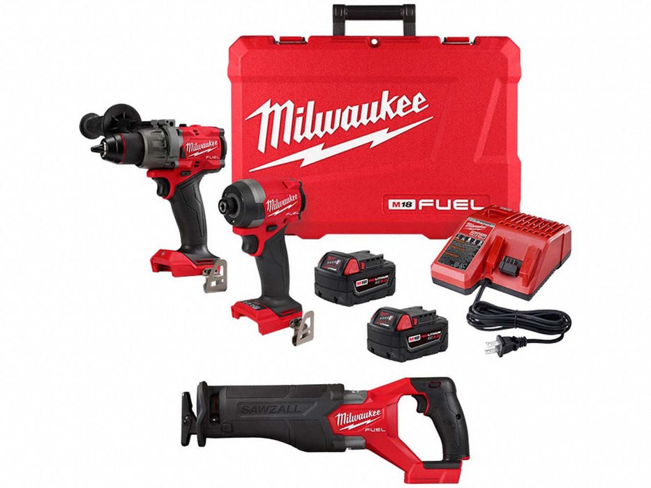M18 Fuel Combo Kit 3 Bare Tools Charger