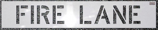 Stencil Fire Lane 4 x 3 In.