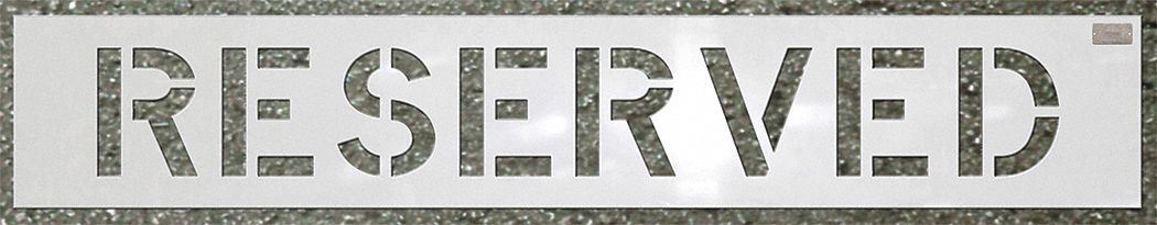 IndividualStencil Message Polyethylene
