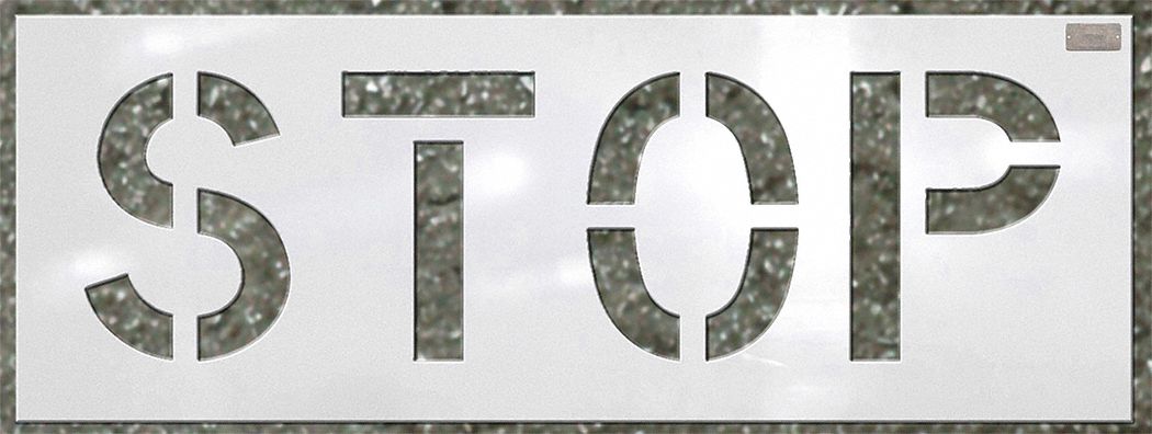 IndividualStencil Message Polyethylene