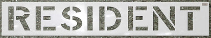 IndividualStencil Message Polyethylene