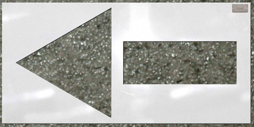 Stencil Straight Arrow
