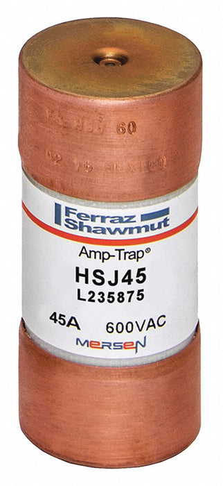 Fuse 600VAC Cyl J 45A 500VDC Non-Ind