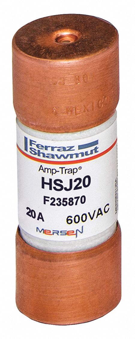 Fuse 600VAC Cyl J 20A 500VDC Non-Ind