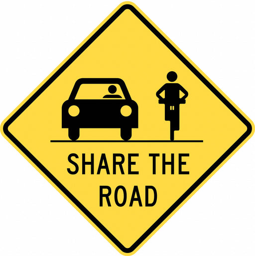 Traffic Sign 24 in x 24 in Yellow